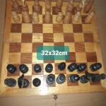 Ξύλινο  χειροποίητο σκάκι  ελληνικό