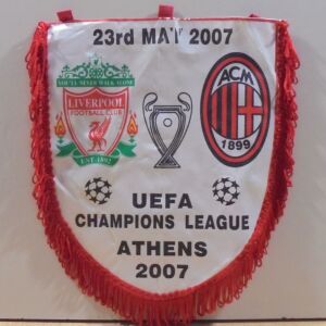Liverpool Vs Milan σημαία τελικού Champions League Αθήνα 2007