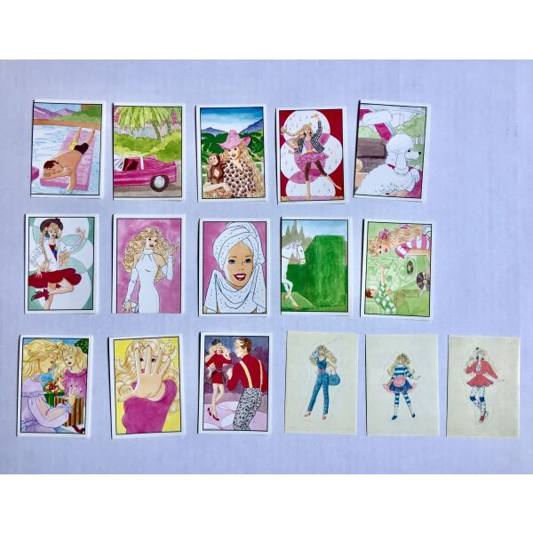 Panini Barbie stickers