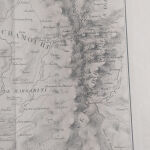 1825 Χάρτης Σουλίου Πάργας Τσαμουριά χαλκογραφια LAPIE