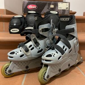 Roces NRT Tokyo Inline Skates Rollers ΠΑΤΙΝΙΑ Size EU 40 Επιγονατίδες/ Προστατευτικά Καρπού και Αγκώνα