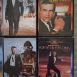 Ταινίες DVD James Bond.25 ευρώ όλες μαζί.
