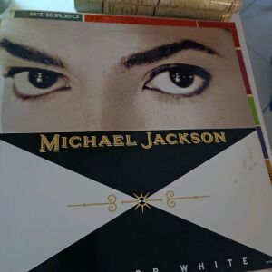 lp δίσκος βινυλίου 33rpm Michael Jackson black or white