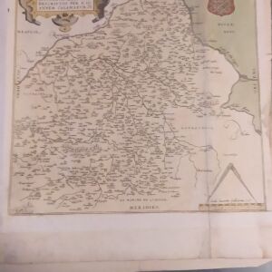 χάρτης Γαλλικός 1584 Ortelius 35x40cm