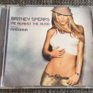 Madonna, Britney Spears - Me against the music USA 4-trk promo cd