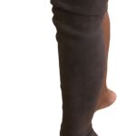 SANTE GREY SUEDE OVER THE KNEE BOOTS