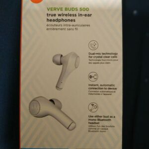 Motorola Vervebuds 500 Bluetooth Handsfree Ακουστικά με Θήκη Φόρτισης Λευκά
