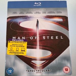 Superman Man of steel blu-ray
