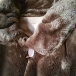 Γυναικείο ημίπαλτο από οικολογική γούνα