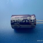 Πυκνωτής ηλεκτρολυτικός 4700ΜF 6,3V