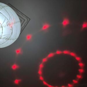 Προβολεας Disco Party RGB LED Φωτα