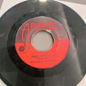 45 rpm δίσκος βινυλίου Wilson Pickett Mustang Sally & three time loser