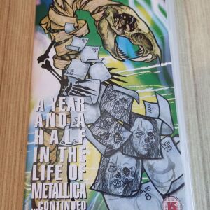 VHS Video Tape - Metallica - A Year and a Half in the Life of ... Continued Part 2 , Heavy Metal