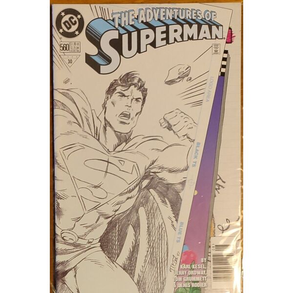 DC COMICS xenoglossa ADVENTURES OF SUPERMAN (1987)