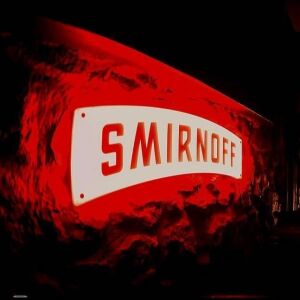 Smirnoff πινακίδα φωτιζόμενη