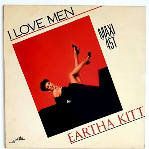 EARTHA KITT - I LOVE MEN  12" MAXI SINGLE