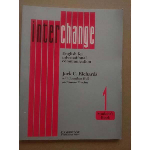 vivlio *Interchange English for international communication 1 Student's Book Jack C. Richards 1992*