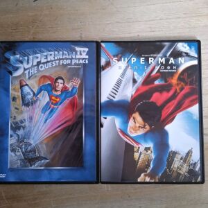 2 ταινίες dvd Superman