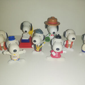 Snoopy 8 φιγούρες πακετο