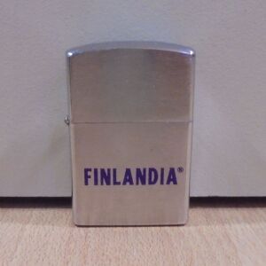 Finlandia Βότκα διαφημιστικός μεταλλικός αντιανεμικός αναπτήρας