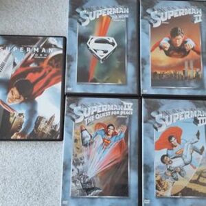 SUPERMAN  5 ΤΑΙΝΙΕΣ DVD