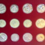 Κασετίνα 28 Ασημένια Νομίσματα Ολυμπιακοί Αγώνες Μόσχας 1980
