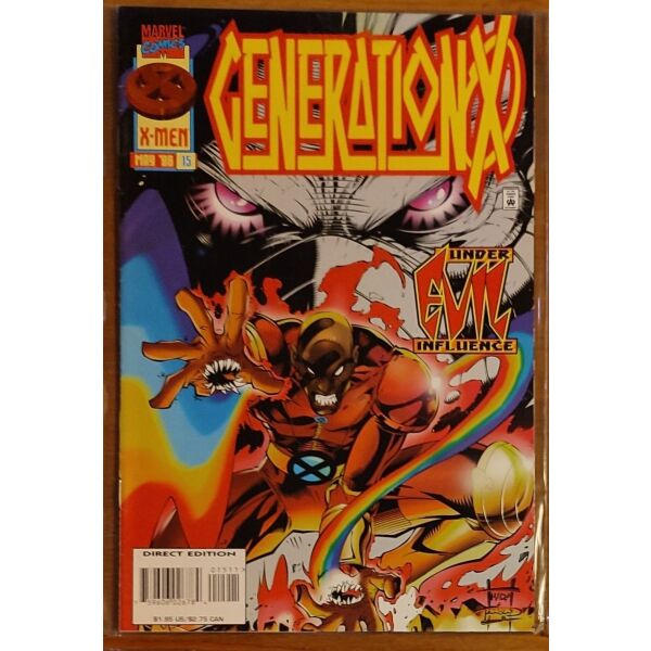 MARVEL COMICS xenoglossa GENERATION X (1994)