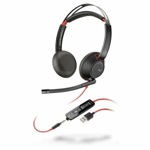 Plantronics Blackwire 5220 On Ear Multimedia Ακουστικά με μικροφωνο