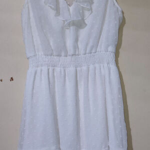 Λευκό μίνι φόρεμα