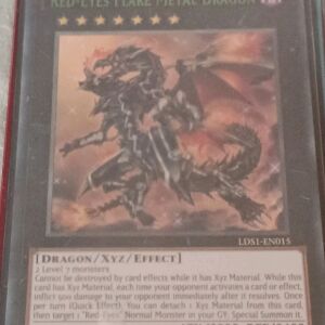 red-eyes flare metal dragon ultra rare 1st edition