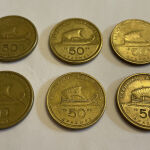 18 Κέρματα 50 Δραχμές 1986-2000