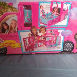 Τροχόσπιτο Barbie Glam camping  car!MATTEL.