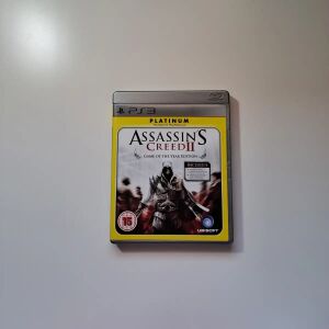 ASSASSIN’S CREED II GAME OF THE YEAR EDITION PLATINUM (Used – Complete) - PS3