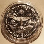 ΝΕΑ ΜΕΙΩΜΕΝΗ ΤΙΜΗ! Τρία 5 Dollars Νομίσματα (1945-1995 United Nations) PEACE - Republic Of Marshall Islands