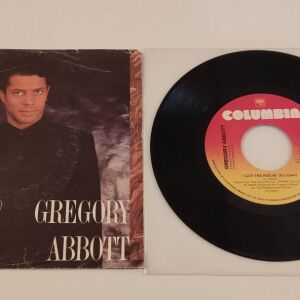 45 RPM Vinyl , Gregory Abbott - I got the Feeling , Funk , Soul