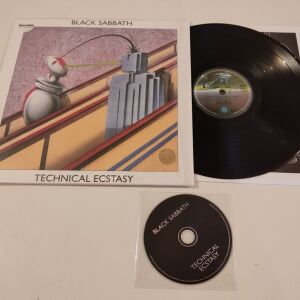 Vinyl LP Black Sabbath - Technical Ecstasy LP + CD New Mint ! Heavy Metal