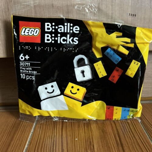 Lego Play with Braille Bricks paper bag polybag 30711