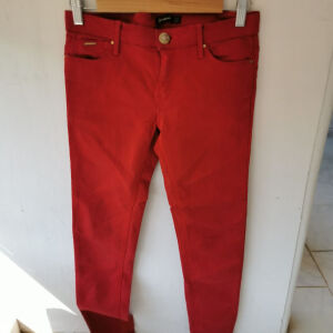 Υφασμάτινο Παντελόνι κόκκινο Slim γραμμη μέγεθος 36