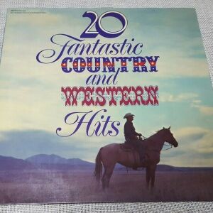 Various – 20 Fantastic Country And Western Hits  LP Germany 1976'