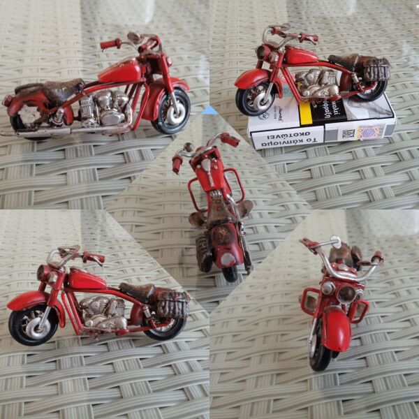sillektiki chiropiiti metalliki miniatoura motosikleta