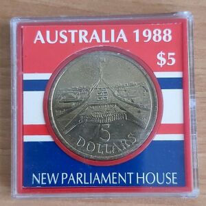 ΕΠΕΤΕΙΑΚΟ ΝΟΜΙΣΜΑ 1988 AUSTRALIA 5$ NEW PARLIAMENT HOUSE
