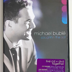 MICHAEL BUBLÉ - CAUGHT IN THE ACT (LIVE CD & DVD)