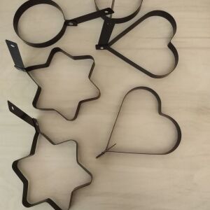 Φόρμα μεταλλική - κουπ πατ / ring mold - cookie cutter