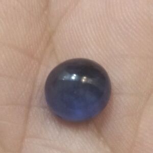 πωλείτε από συλλέκτη ορυκτών πολύτιμων λίθων μοναδικής ομορφιάς μπλε σκούρο διάφανο ζαφείρι καμπουσον 5,5 ct