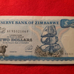 135 # Χαρτονομισμα Ζιμπαμπουε