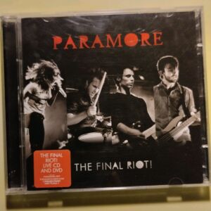 Paramore The Final Riot! Live CD & DVD