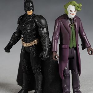 The Dark Knight: Batman & The Joker, Mattel 4-Inch Action Figures 2008