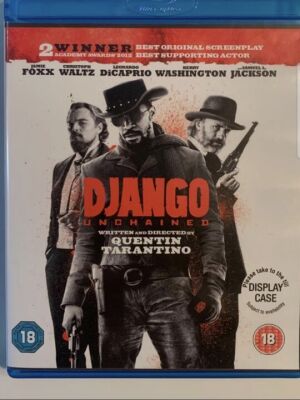 Django Unchained Blu-ray disc with English subtitles