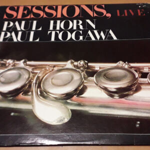 Πρώτη Έκδοση! Paul Horn / Paul Togawa - Sessions, Live Vinyl, LP, 1976, Jazz, Bop, Swing
