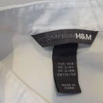 Σετ πουκάμισο λευκό + τιράντες H&M